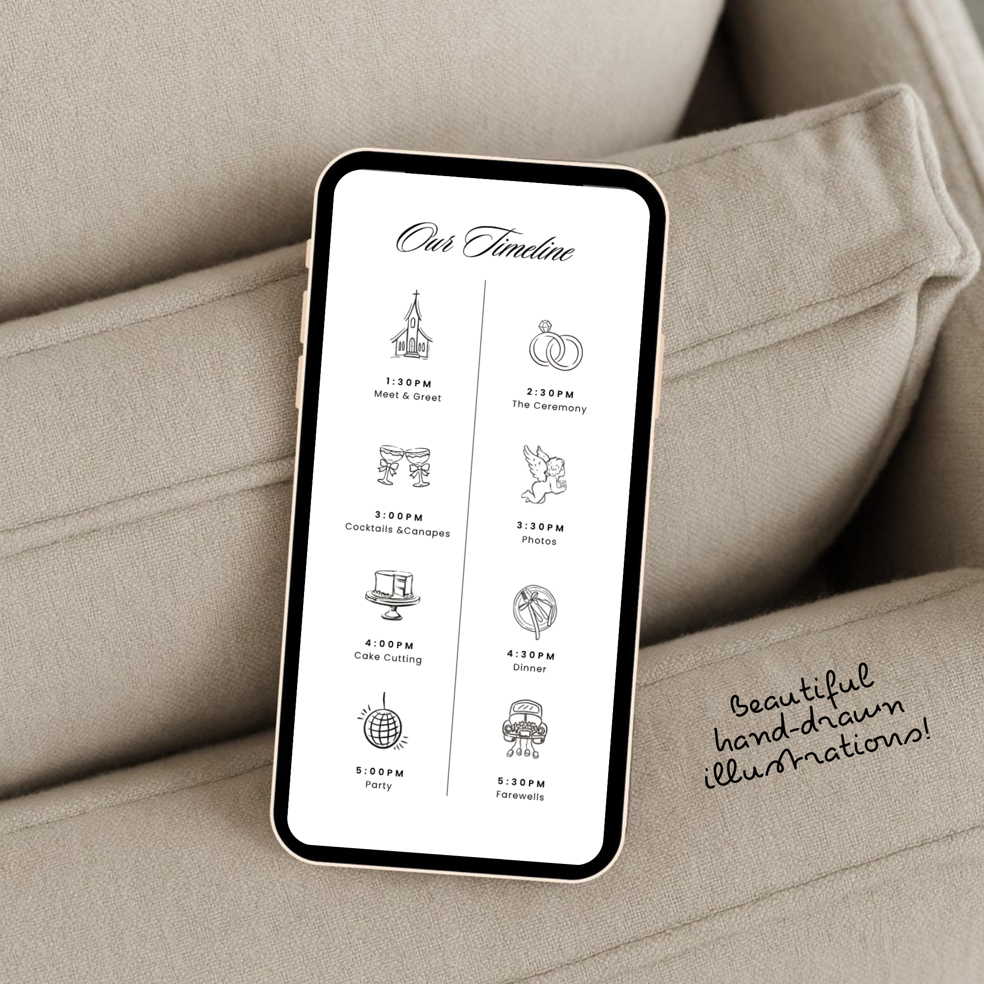 Burgundy Lush Wedding Website Template, Editable Canva Invitation