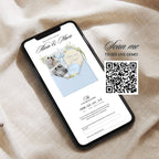 Save the Date Wedding Website Canva Template | Video Invitation