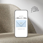 Save the Date Wedding Website Canva Template | Video Invitation